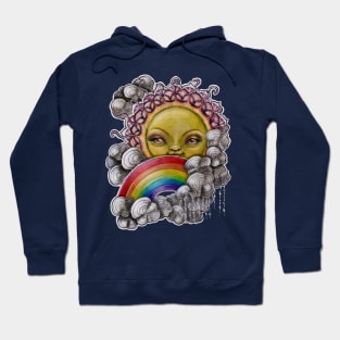 You can't have a rainbow without a little rain Hoodie